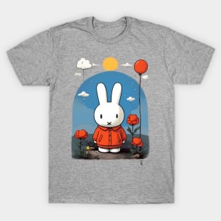 miffy with flowers T-Shirt